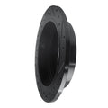 R1 03-11 Lincoln Town Car Rear Left Drilled & Slotted Black Brake Rotor