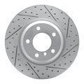 DFC 06-12 BMW 330xi Front Right Drilled & Slotted Geoperformance Rotor