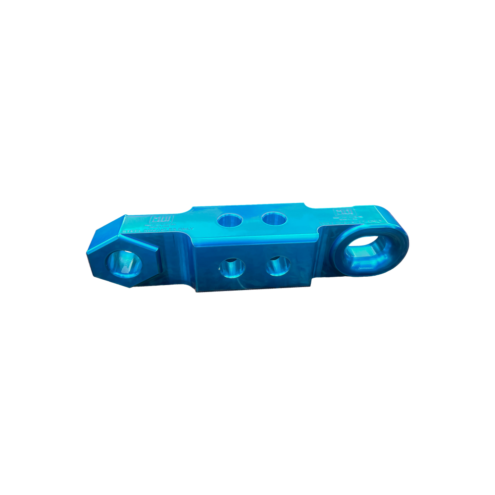 BLUE DUAL STAINLESS STEEL SAFETY LATCHES7/8 STAINLESS STEEL PINFITS STANDARD BUMPER TABS UP 1 1/4