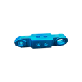 BLUE DUAL STAINLESS STEEL SAFETY LATCHES7/8 STAINLESS STEEL PINFITS STANDARD BUMPER TABS UP 1 1/4