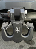 GRAY DUAL STAINLESS STEEL SAFETY LATCHES7/8 STAINLESS STEEL PINFITS STANDARD BUMPER TABS UP 1 1/4