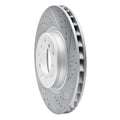DFC 01-06 BMW M3 Left Front Drilled & Slotted Geoperformance Rotor
