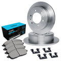 R1 Concepts E- Line Series Brake Rotor with Ceramic Brake Pads Hdw Fits Kia Borrego