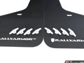 Rally Armor 20-26 Tesla Model Y, Juniper Y White UR Mud Flap w/Black Logo