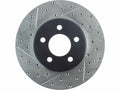 StopTech 03-09 Lincoln Town Car / 03-09 Mercury Grand Marquis Front Right Slotted & Drilled Rotor