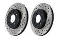 StopTech 9/07-09 BMW 328 / 06 BMW 325 E90 AWD Slotted & Drilled Right Rear Rotor