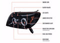 HALO LED PROJECTOR SMOKE LENS