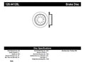 Stoptech auto part installed view