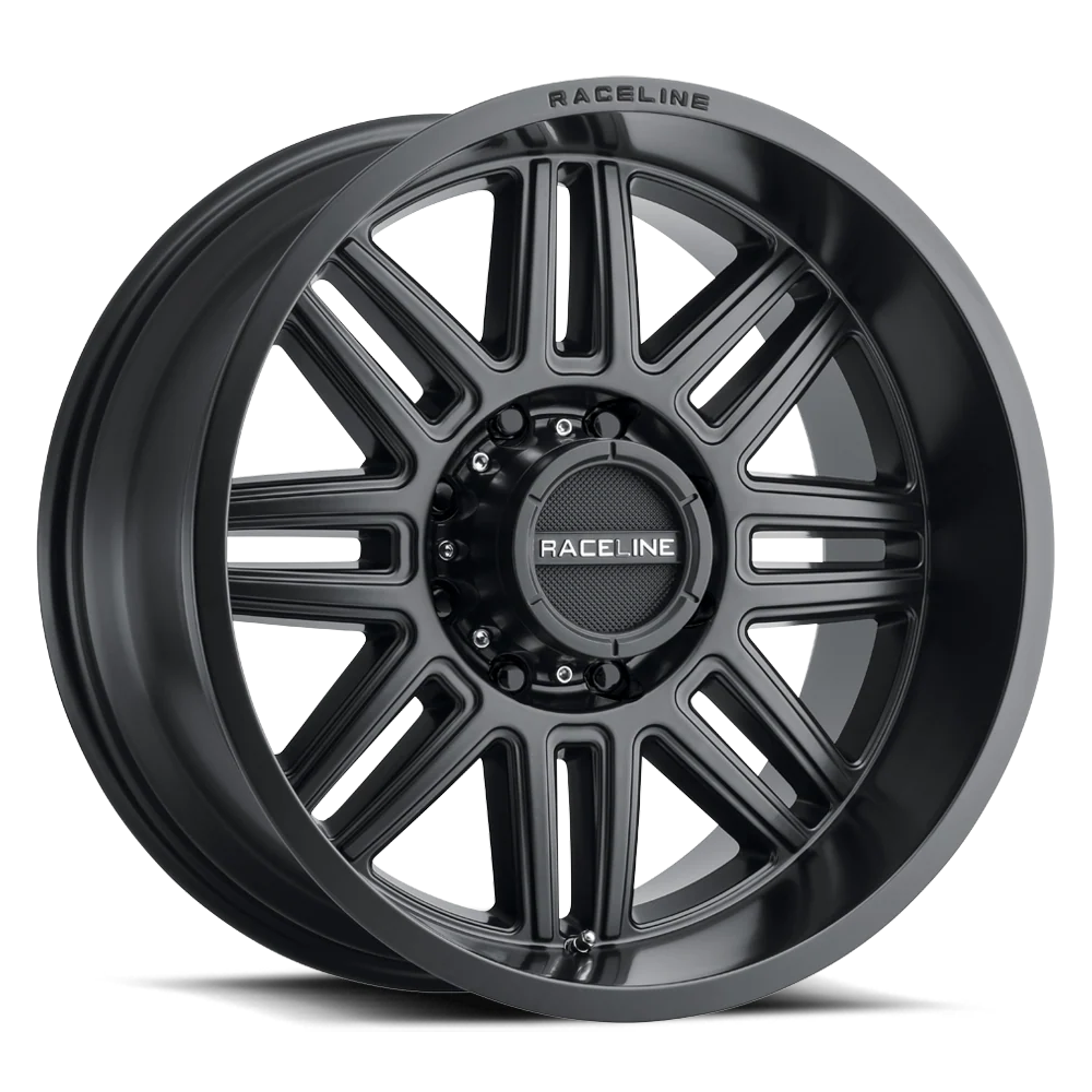 SPLIT SATIN BLACK 17X8.5 6X120 +18