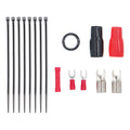 V12 4 AWG AMP KIT 2400 W WITH RCA CABLE