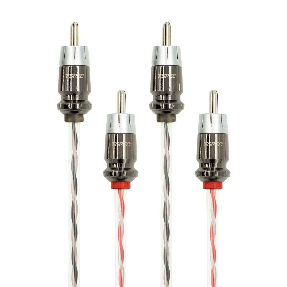 V12 4 AWG AMP KIT 2400 W WITH RCA CABLE