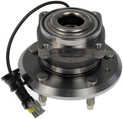 WHEEL HUB AND BEARING ASSEMBLY