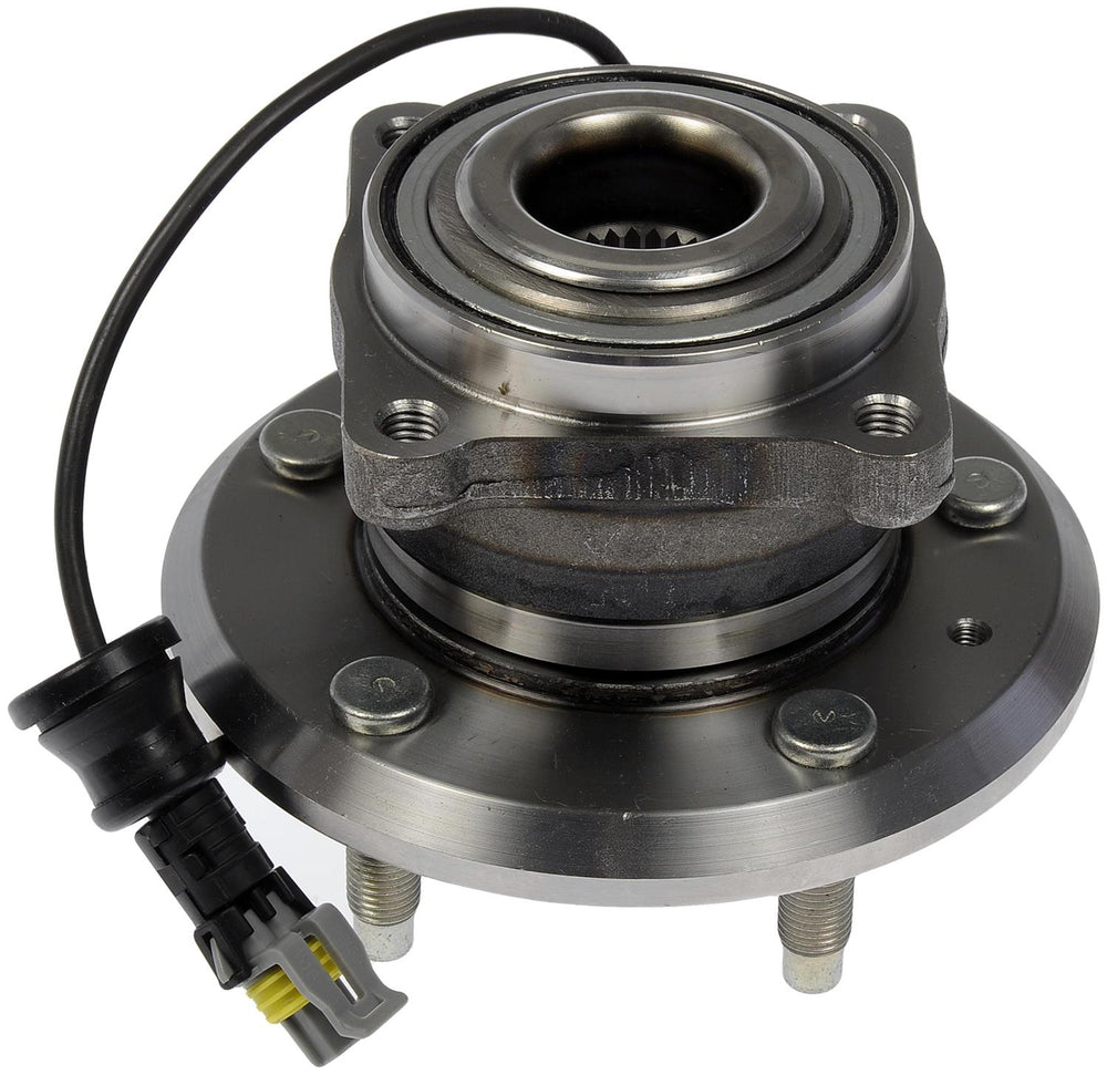 WHEEL HUB AND BEARING ASSEMBLY