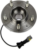 WHEEL HUB AND BEARING ASSEMBLY