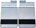 7398 F250/F350 DUAL WHEEL STAINLESS MUD FLAP SET