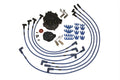 Moroso 74-Up Chevrolet V8 Super HEI Ignition Kit w/Distributor Cap/Rotor/Blue Max Wires & Loom Kit