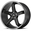 MR122 18X9 5X100/4.5 S-BLK MACH 45MM