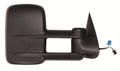 0306 SILV/SIER/AVA/SUB/TAH/YUK RH HEATED POWER FOLDAWAY OE MIRROR BLK EXTENDABLE TOWING DUAL GLAS