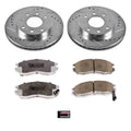 Power Stop 93-95 Eagle Summit Front Z26 Street Warrior Brake Kit