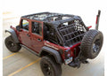 ~(10 lbs. 13X9X7)~ Cargo Net Black 07-18 Jeep Wrangler Unlimited JKU 4 Door