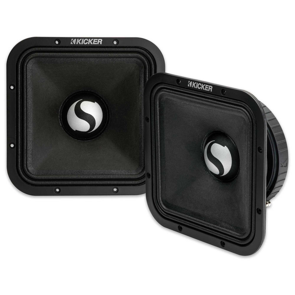 ST9MR 9 (229mm) Street Series Square Mid-Range Pair 8ohm; RoHS Compliant