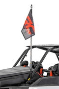 Rough Country Whip Mount Cage 4 Multl-Color LED Whip Pair Polaris RZR XP 1000 93052