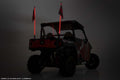 Whip Mount | Cage | 4' Multl-Color LED Whip Pair | Polaris RZR XP 1000
