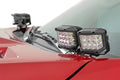 1x 70834 2x 70903BLKDRL LED Light Ditch Mount Dual 2 Black Pairs White DRL Toyota Tundra (14-21)