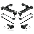 BMR 15-17 S550 Mustang Rear Sway Bar End Link Kit - Black