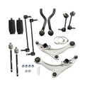 BMR 15-17 S550 Mustang Rear Sway Bar End Link Kit - Black