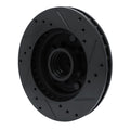 R1 78-78 Buick Regal Front Left Drilled & Slotted Black Brake Rotor