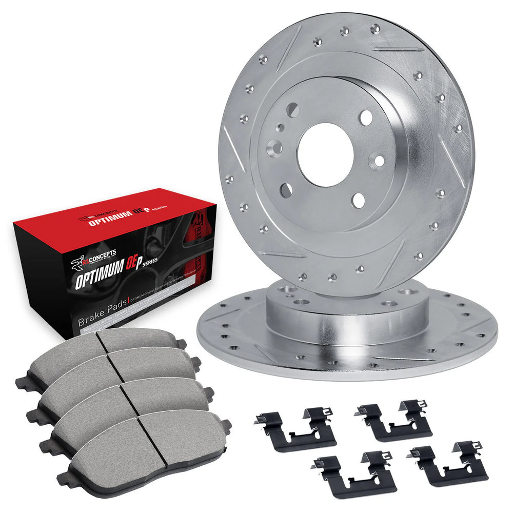 R1 Concepts silver auto part