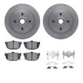 R1 Concepts Brake Rotor- Blank with Optimum Oe Pads Hdw Fits Nissan Maxima