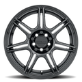 Raceline 148B Apex 16x7in / 5X110 / 5X115 BP / 40mm Offset / 72.62mm Bore - Gloss Black