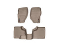 WeatherTech 07-11 Dodge Nitro Front and Rear Floorliners - Tan