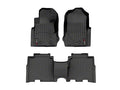 WeatherTech Black Front and Rear Floorliners for Vinyl Floors Fits -22-25 Ford 441702-1-2V