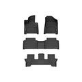 WeatherTech Black Front and Rear Floorliners Fits -24-26 Santa Fe 441865-1-2