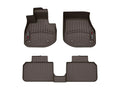 WeatherTech Cocoa Front and Rear Floorliners Fits 2025 MINI 471901-1-2