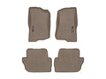 WeatherTech Tan Front and Rear Floorliners Fits -20-18 Wrangler 451313-1-3