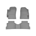WeatherTech Grey Front and Rear Floorliners Fits -24-25 Kona 461838-1-2