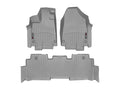 WeatherTech Grey Front and Rear Floorliners Fits -20-26 Odyssey 461218-1-2