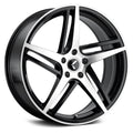The Wheel Group black auto part