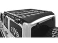 ~(96 lbs. 66X12X9)~  EVO MFG JL UNLIMITED TRAIL ROOF RACK RAW 2018-2018 JEEP WRANGLER JLU
