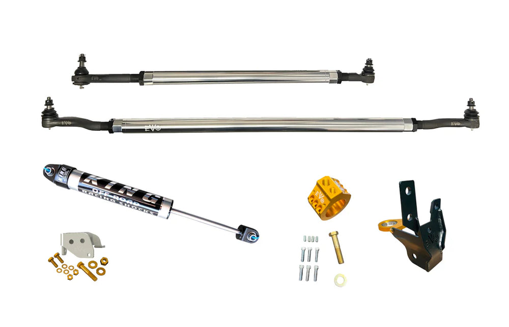EVO Aluminum JLU Roof Rack 5 Extruded Crossbar Set 972AL