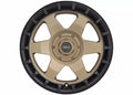 Weld Off-Road Ridge 20x9 - 8x170 BP - ET0 - 125.1mm CB - Satin Bronze Wheel (Black Ring)