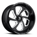 Wheel Pros FLOW 18X9 6X5.5 NBL 5.75 108 20MM D58718908357