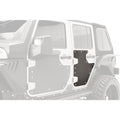 0718 JEEP JK UNLIMITED REAR DOOR SKIN MATTE BLACK