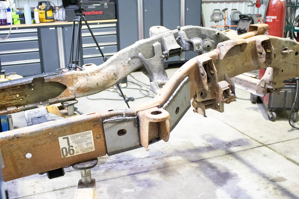 Rustbuster Front Frame Section Left Side