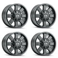 ION 141 17x9 / 8x165.1 BP / 18mm Offset / 125.2mm Hub Satin Black Wheel
