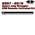 Kleinn 07-18 Jeep Wrangler JK/ JKU Remote Start